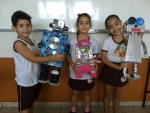 Os alunos do segundo ano