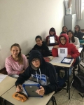 Aula de Literatura no sétimo verde!