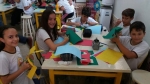 Aquela aula que eles adoram! No espaço predileto, laboratório MAKER!