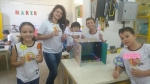 O 6 ano azul mostrando criatividade e conhecimento sobre a arte de criar poesias.