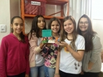 Alunos do sétimo Azul e Verde