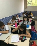 Aula de Literatura no sexto azul