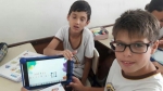Trabalhando as matérias escolares em Inglês com o 5°ano azul.