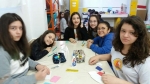 Laboratório Maker os alunos do sexto ano Verde