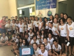 Alunos dos quintos anos do Colégio ABC/Anglo