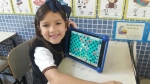 Trabalhando os animais em Inglês com os alunos do 1°ano verde.