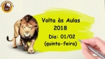 Volta às aulas 2018